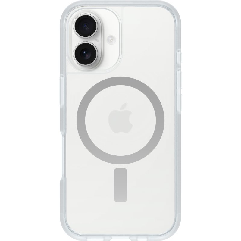 OtterBox React Series pour MagSafe pour Apple iPhone 16, Transparente