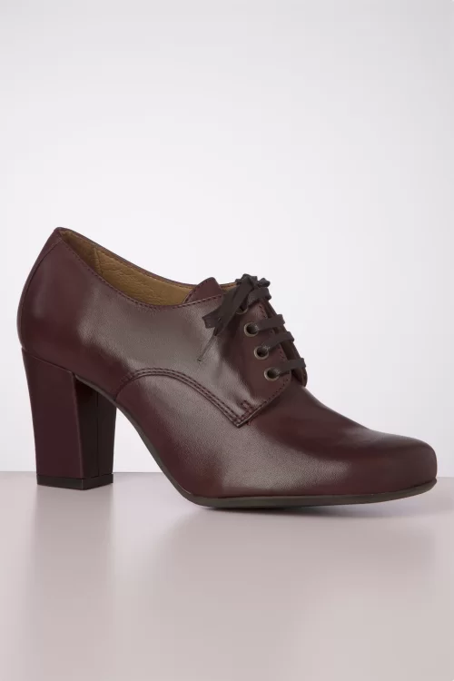Miz Mooz Hunny shoe booties in bordeauxrood