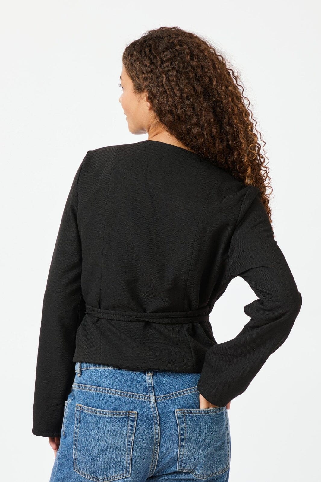 Neo Noir Simmi Wrap Blouse 164152 black
