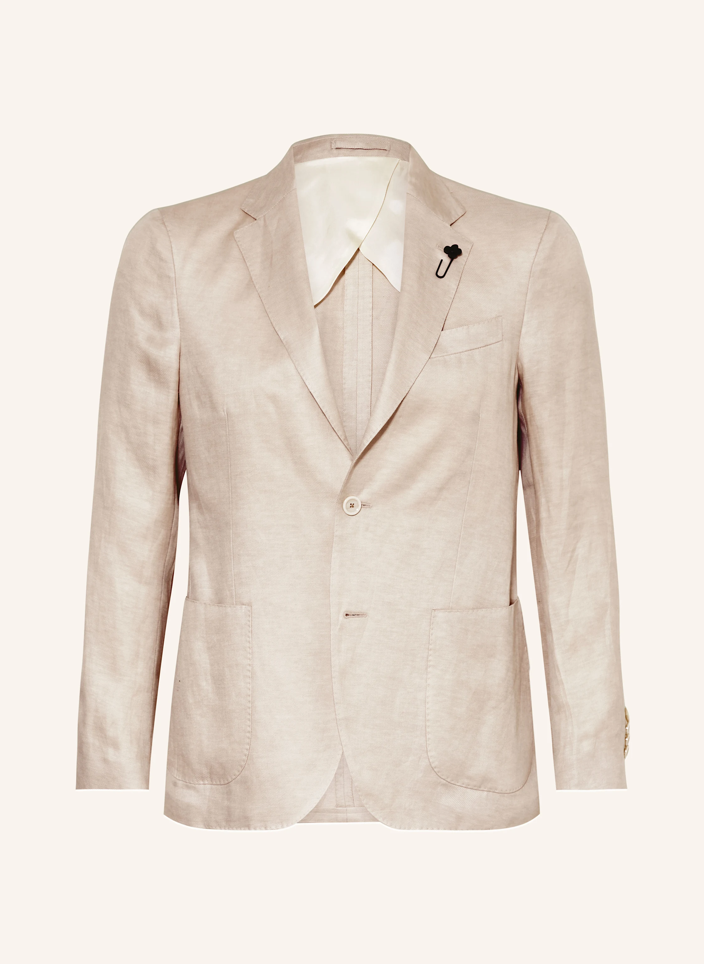LARDINI Anzugsakko Extra Slim Fit aus Leinen