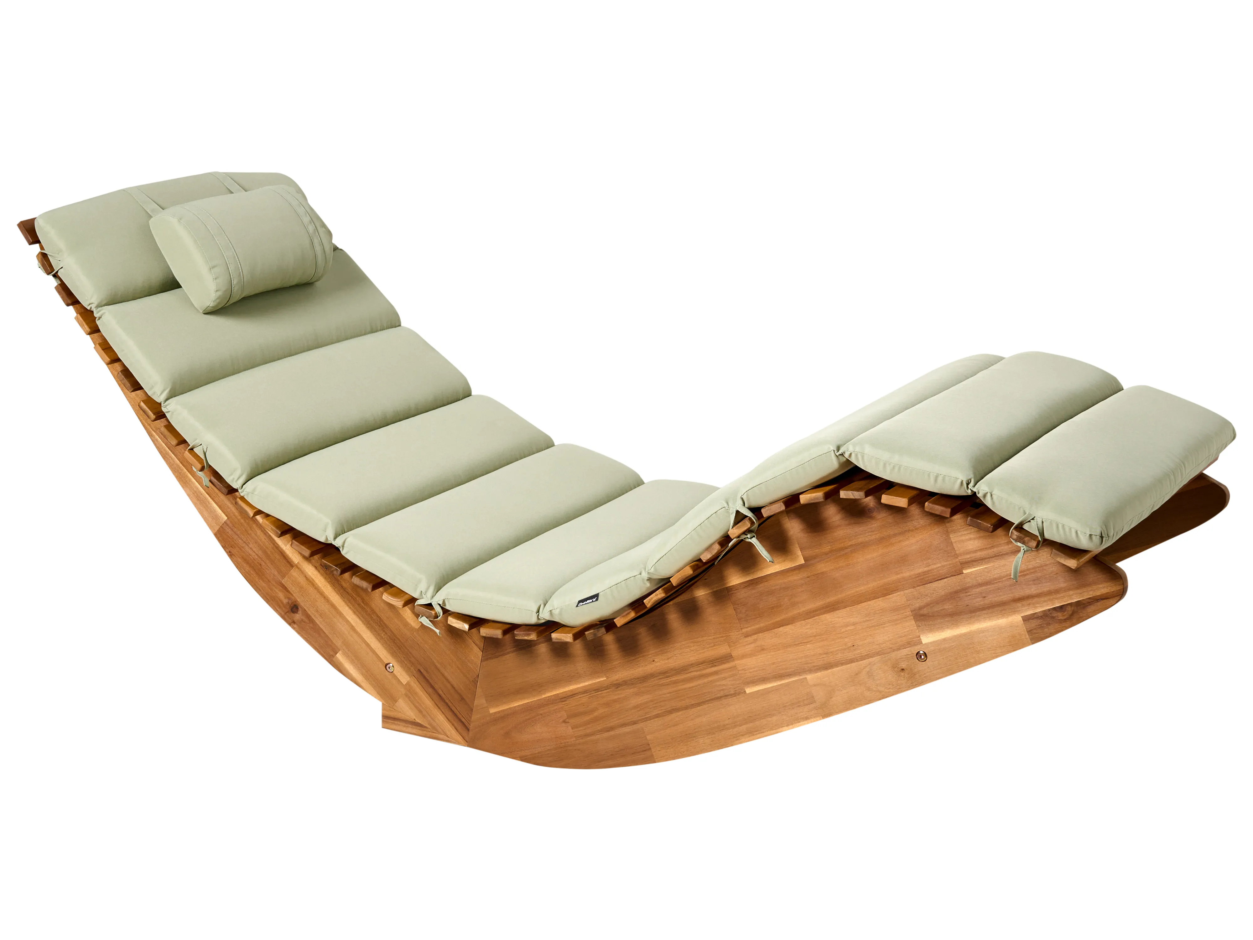 Kussen voor ligstoel BRESCIA PREMIUM 180 x 60 cm Lichtgroen