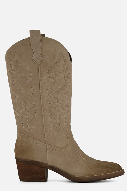 Cellini Cowboylaarzen beige Suede