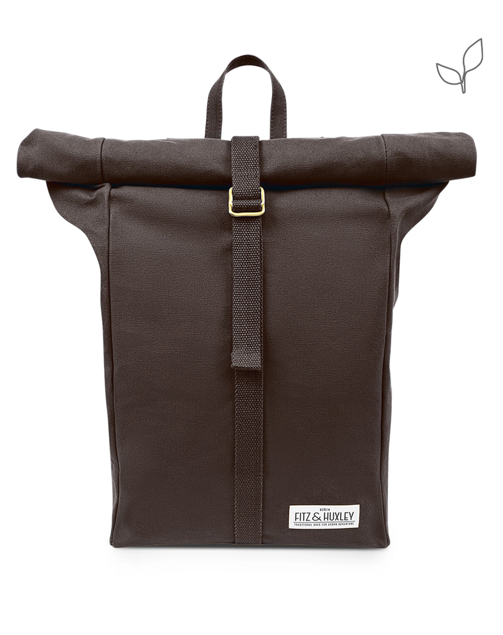 Fitz & Huxley Rolltop-Rucksack CONVEYOR 21l, vegan, grau