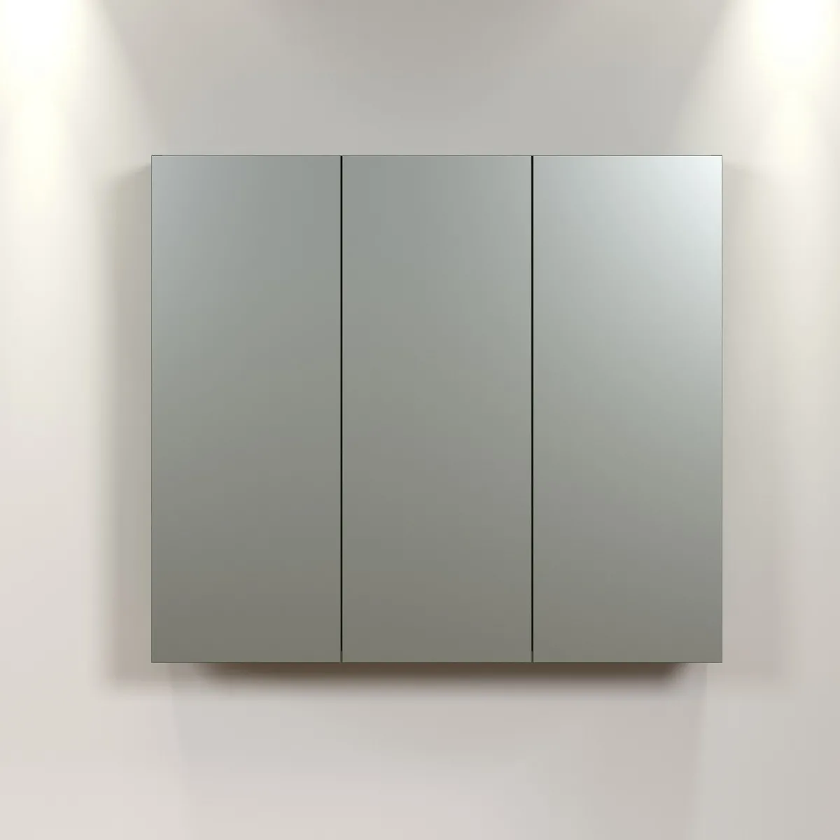 Epikasa - Armoire Murale avec Miroir Pure