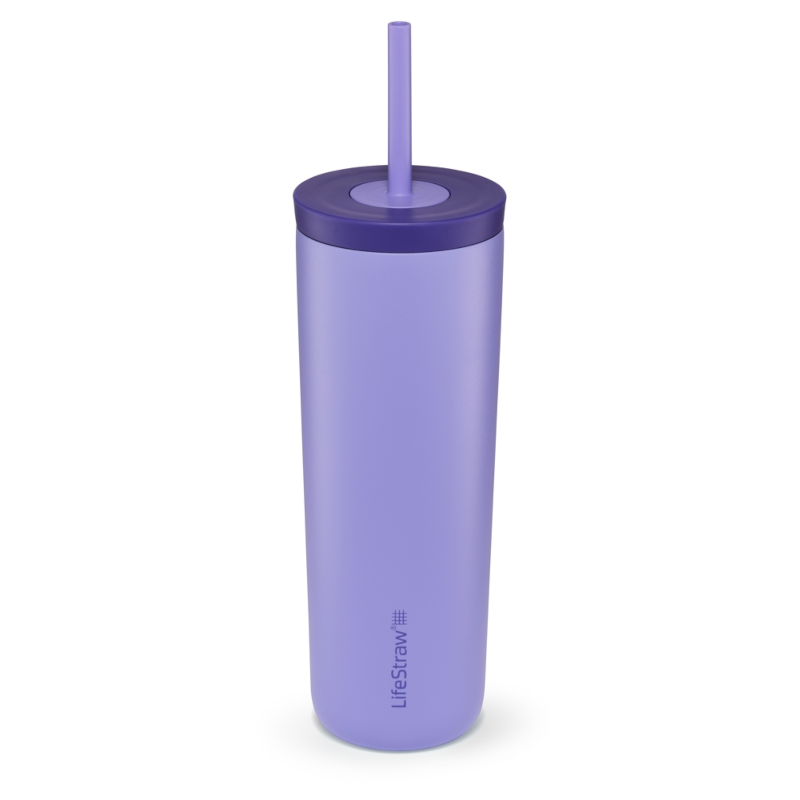 LifeStraw Go Tumbler 500 ml RVS waterfilterfles - Purple