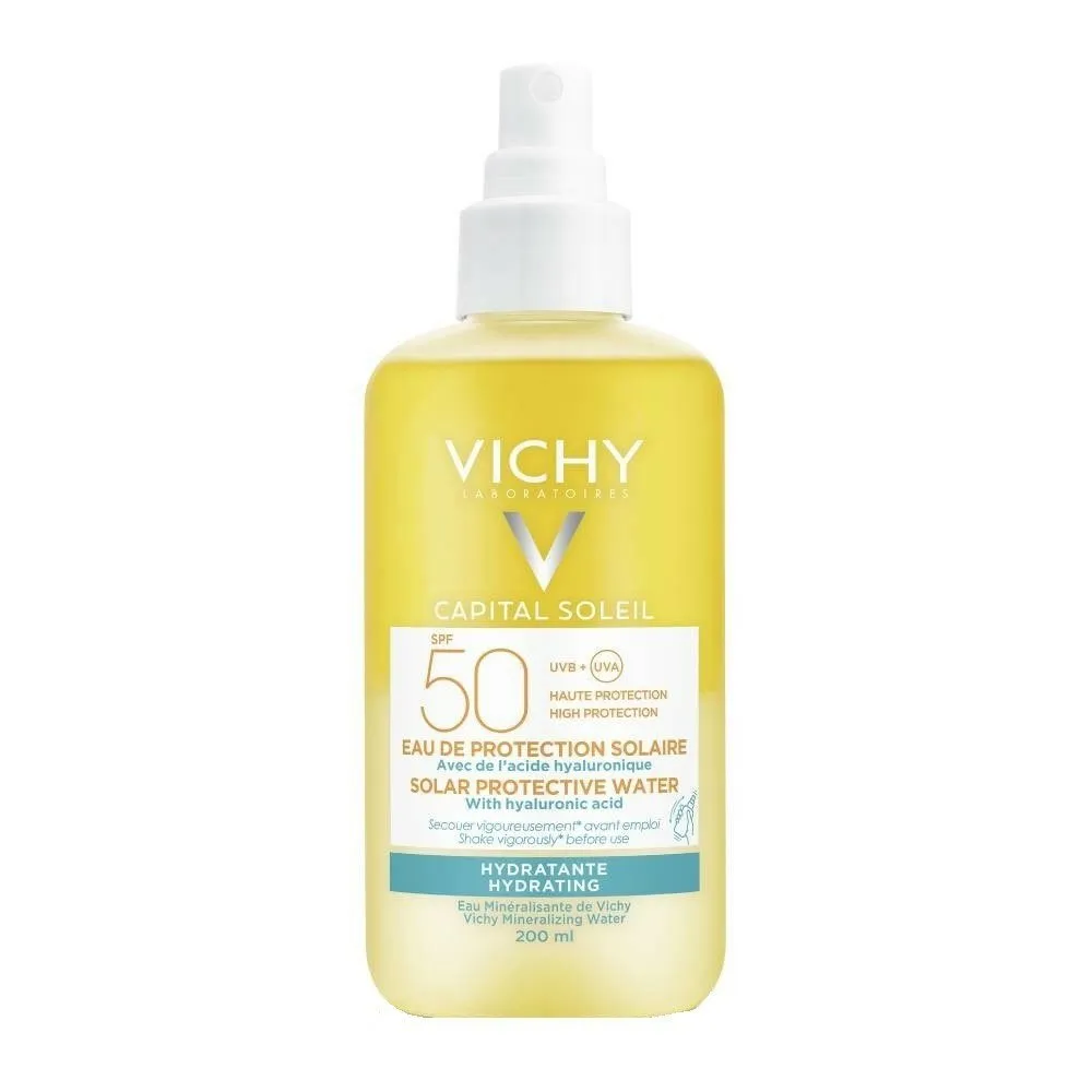 Vichy Ideal Sol Feuchtigkeitsspendendes Wasser SPF50 200ml