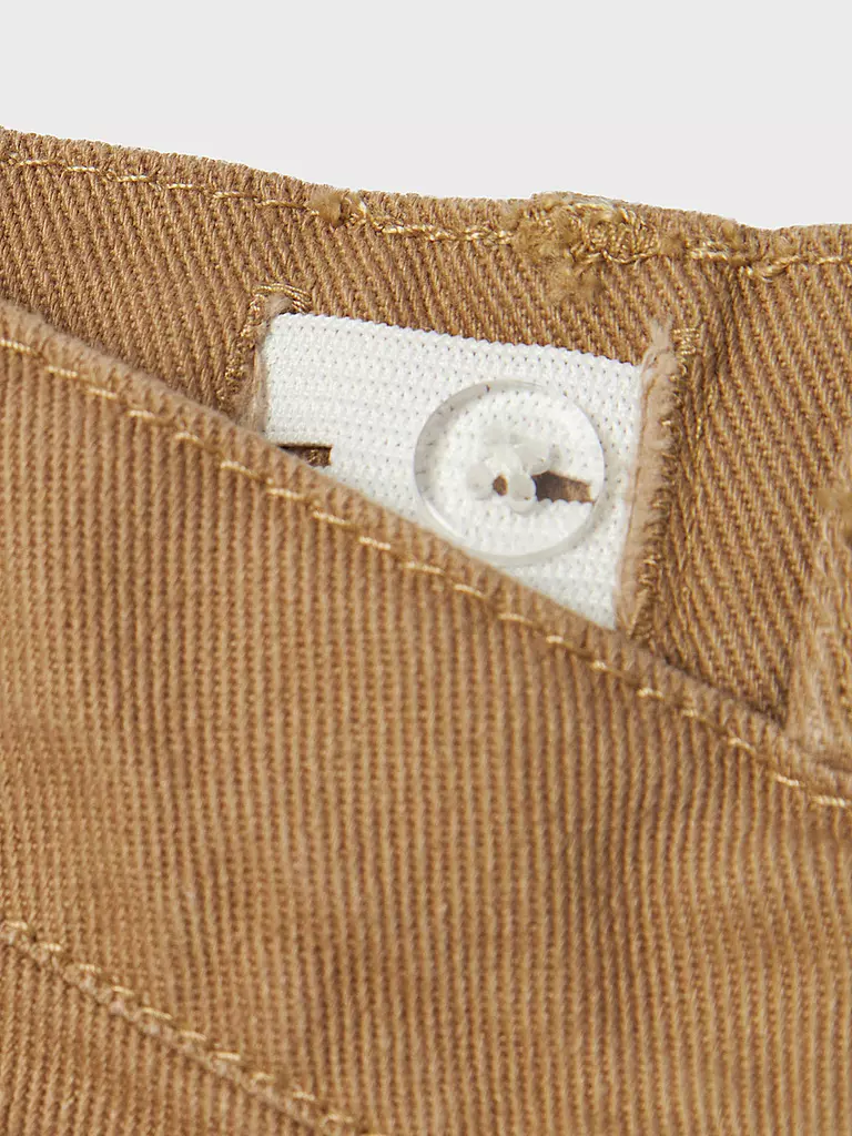 NAME IT Jungen Hose Straight Fit NKMRYAN  camel