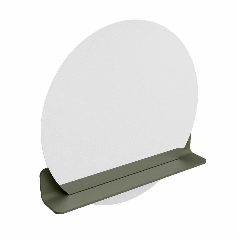 Mondiaz Spot spiegel rond Ø70cm met planchet army