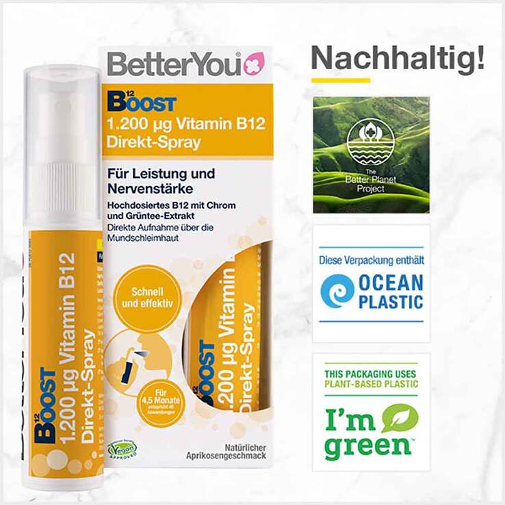 Betteryou Boost Vitamin B12 Direkt-Spray, 25 ml