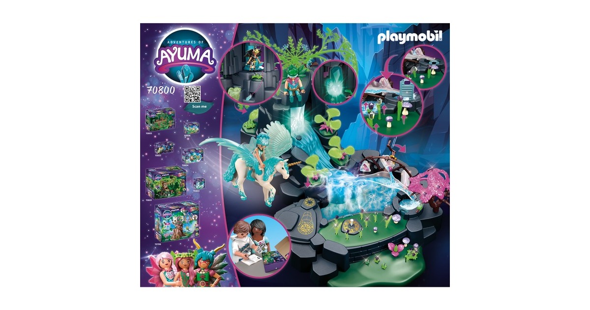PLAYMOBILAyuma - Magische Energiebron Constructiespeelgoed  (70800)