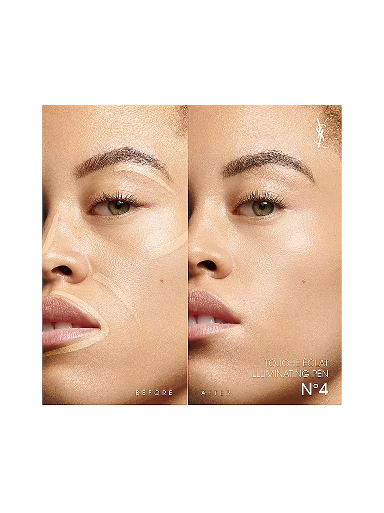 YVES SAINT LAURENT Make Up - Touche Éclat Concealer (N.4 Luminous Gold) camel