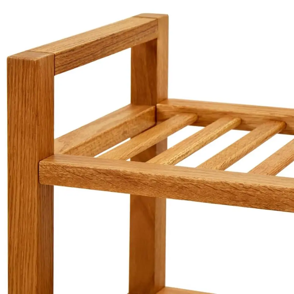 vidaXL - Schoenrek - Bruin - Hout