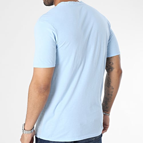 Polo Manches Courtes Bleu Clair