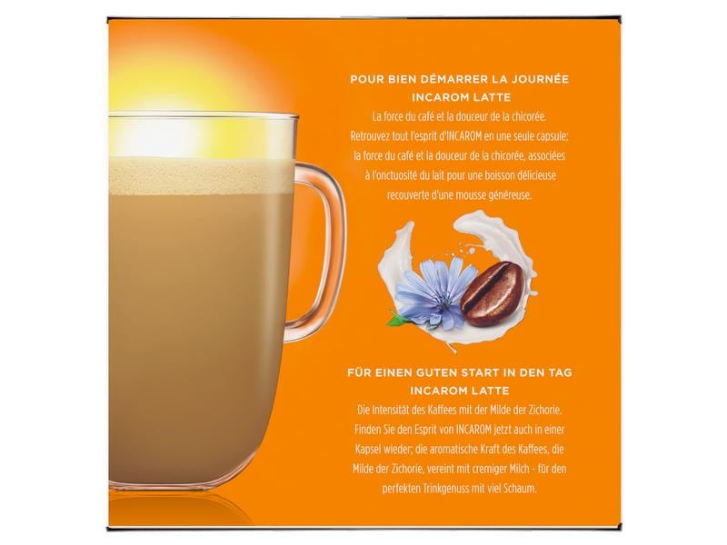 Nescafé Kaffeekapseln Dolce Gusto Incarom Latte 30 Stück Kaffeeportionen für das Dolce Gusto System