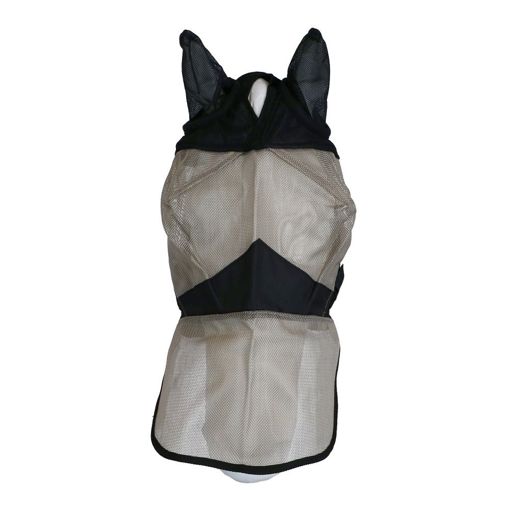 Equitheme FILET ÉPAIS - Masque anti-mouches beige