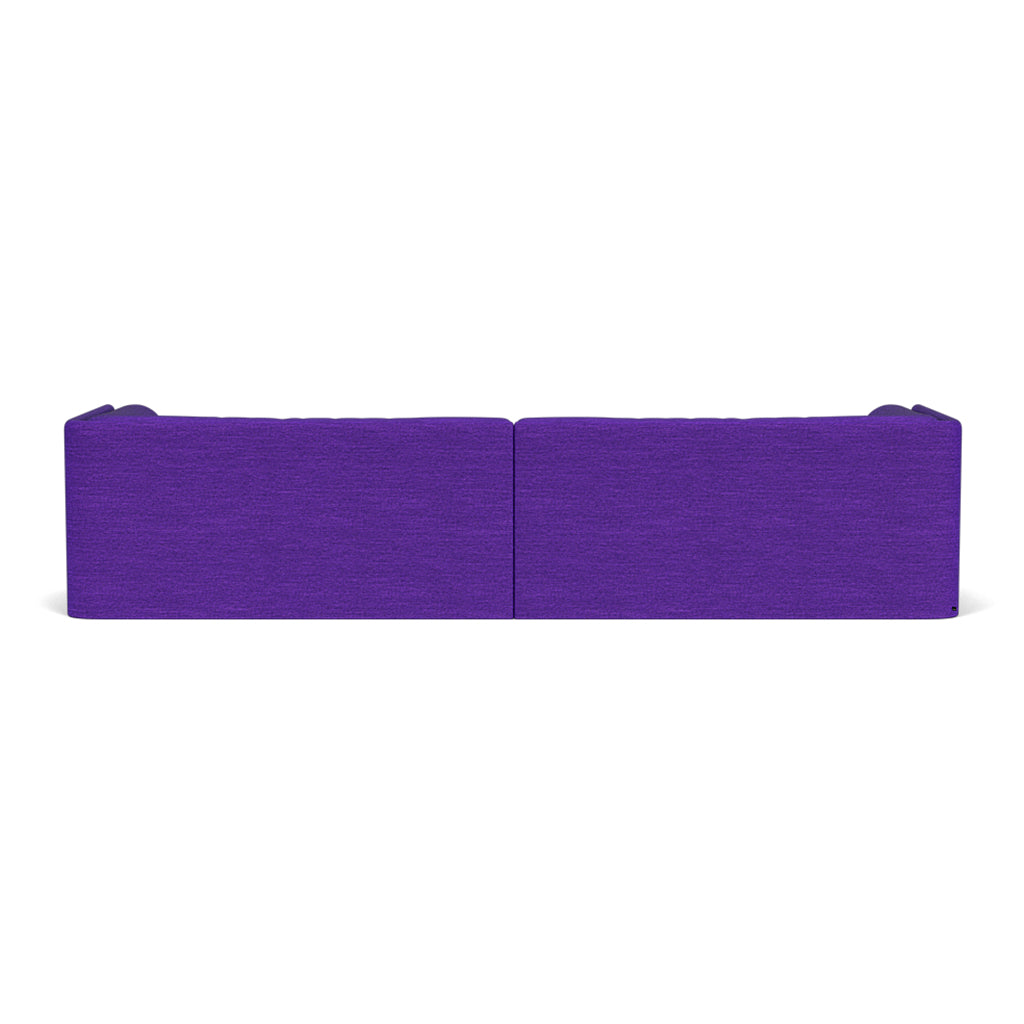 FÃST Bolster Hoekbank met Chaise Longue - Steelcut Quartet / Purple