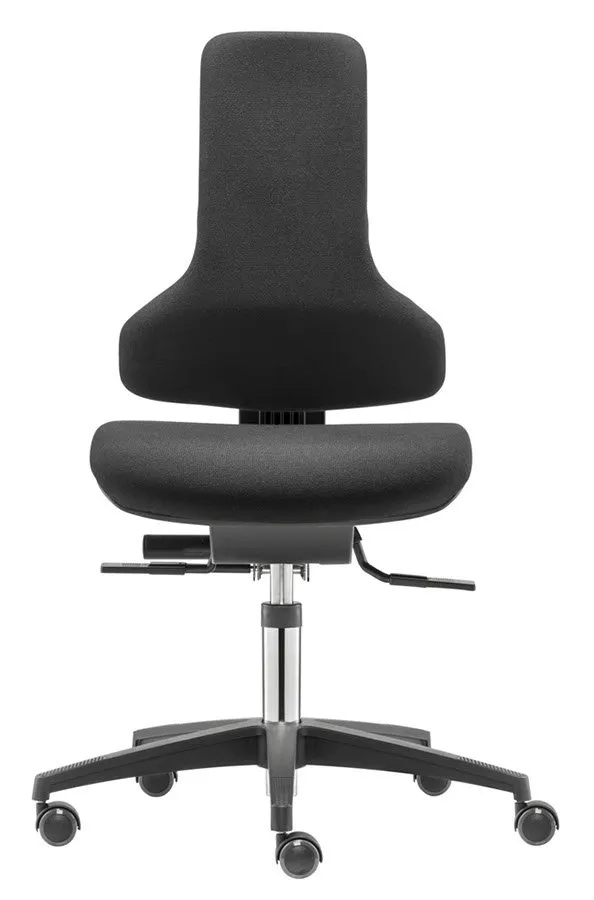 Kontorstol Dauphin® TEC Profile, sort