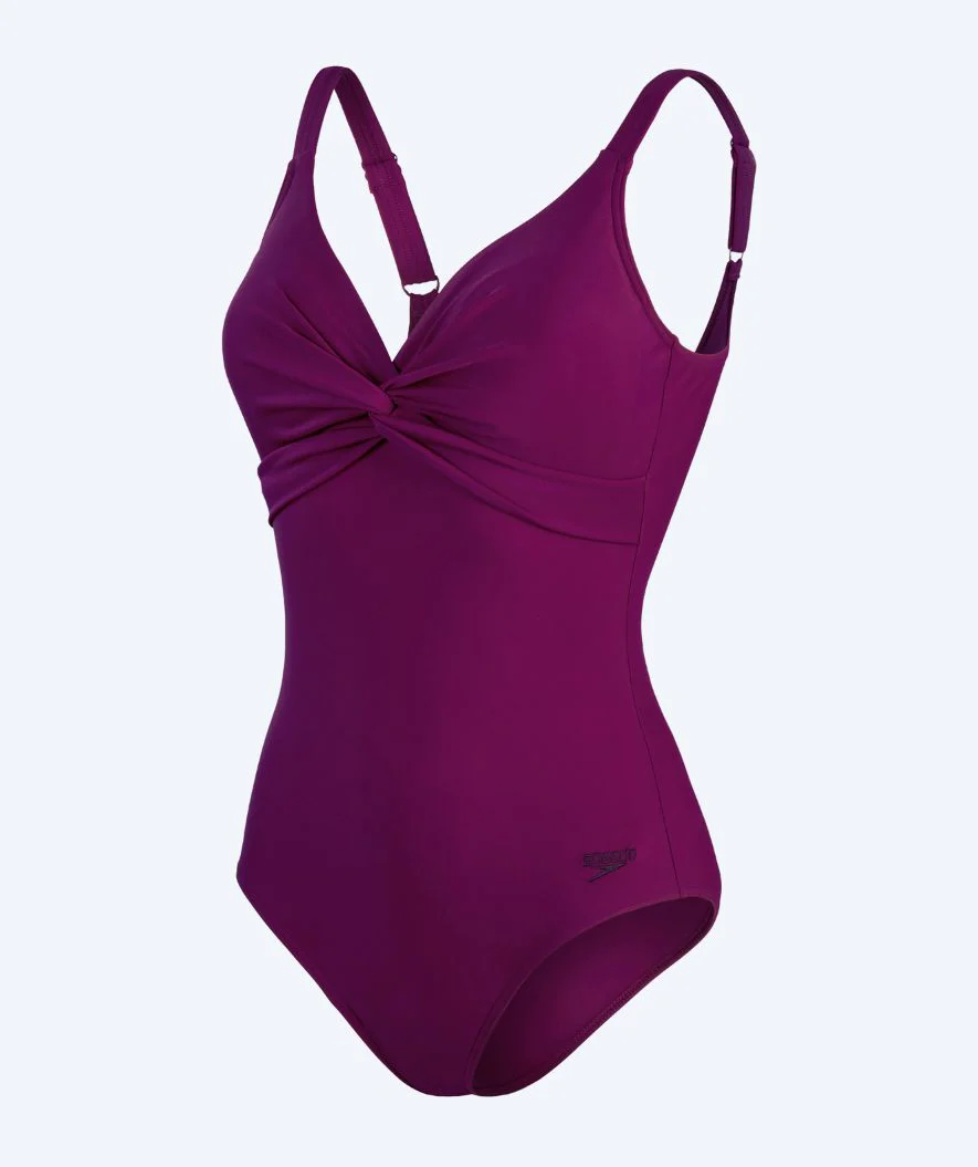 Speedo badedragt til damer - Brigitte - Lilla