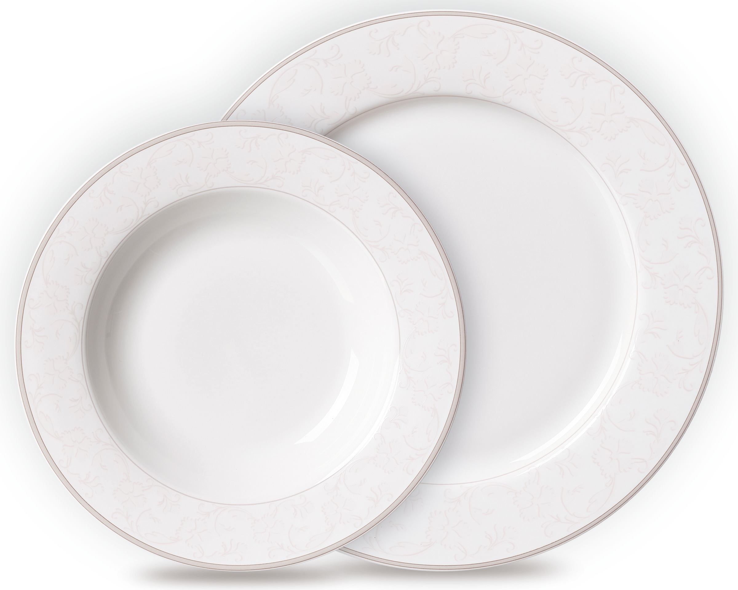 Ritzenhoff & Breker Tafelservice »Teller Set, Geschirr-Set ISABELLA« extravagantes Design, 12 Teile, für 6 Personen