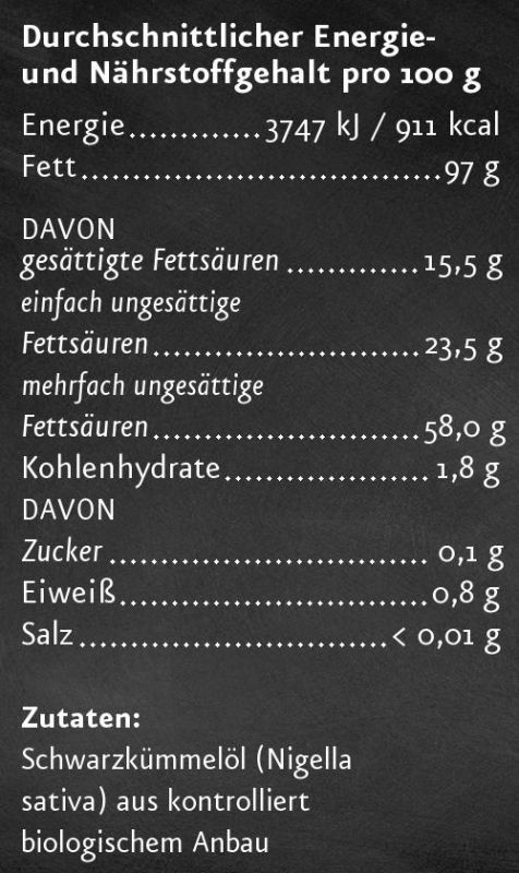 Ölmühle Solling Schwarzkümmelöl ungefiltert