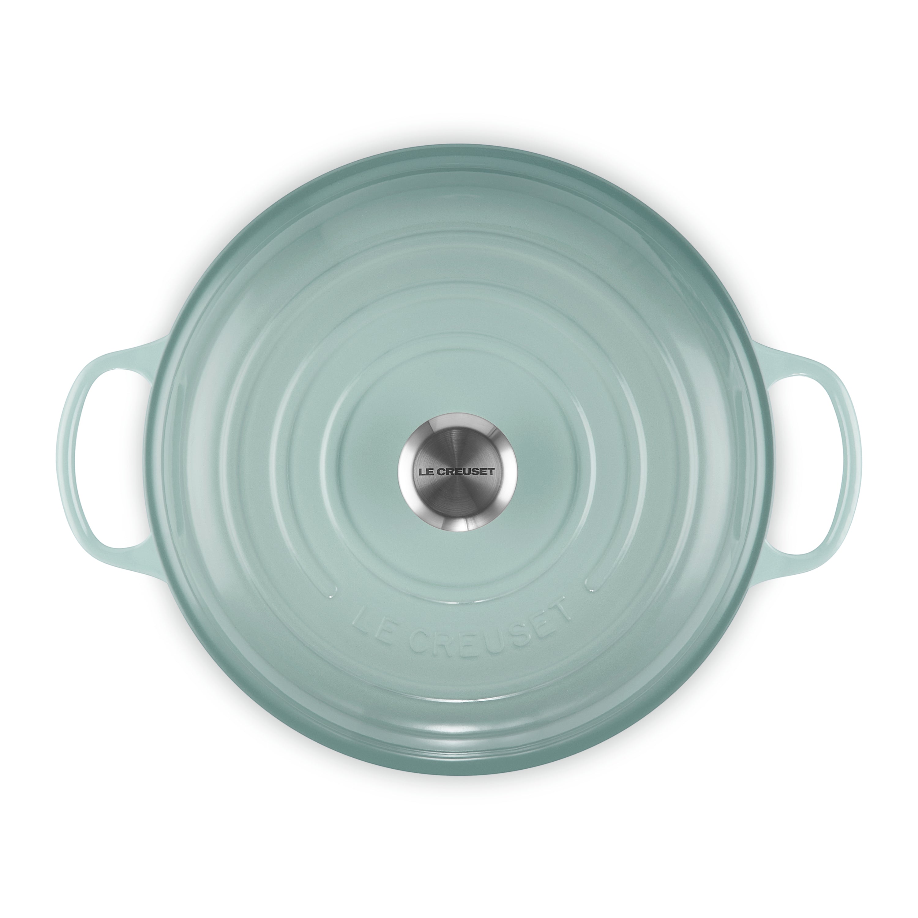 Le Creuset Signature Campagnard Braadpan Ã 30 cm - Sea Salt
