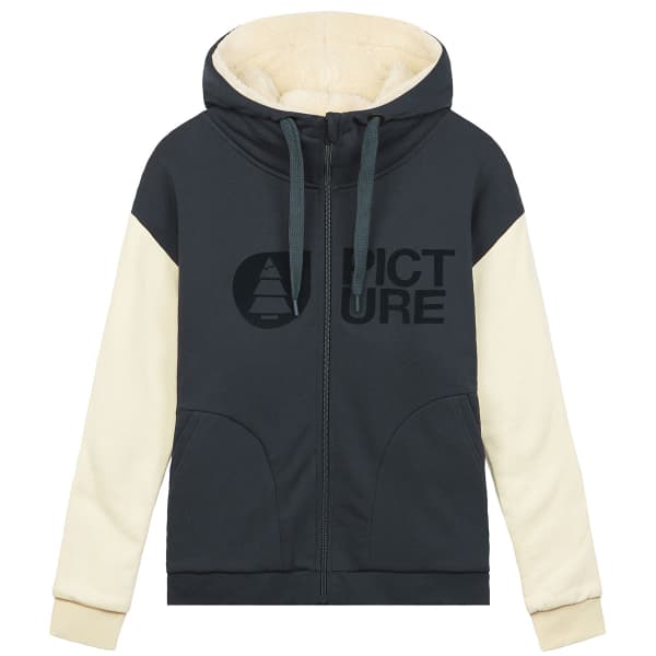 Sweatshirt PICTURE BASEMENT PLUSH ZIP HOODIE W DARK BLUE
