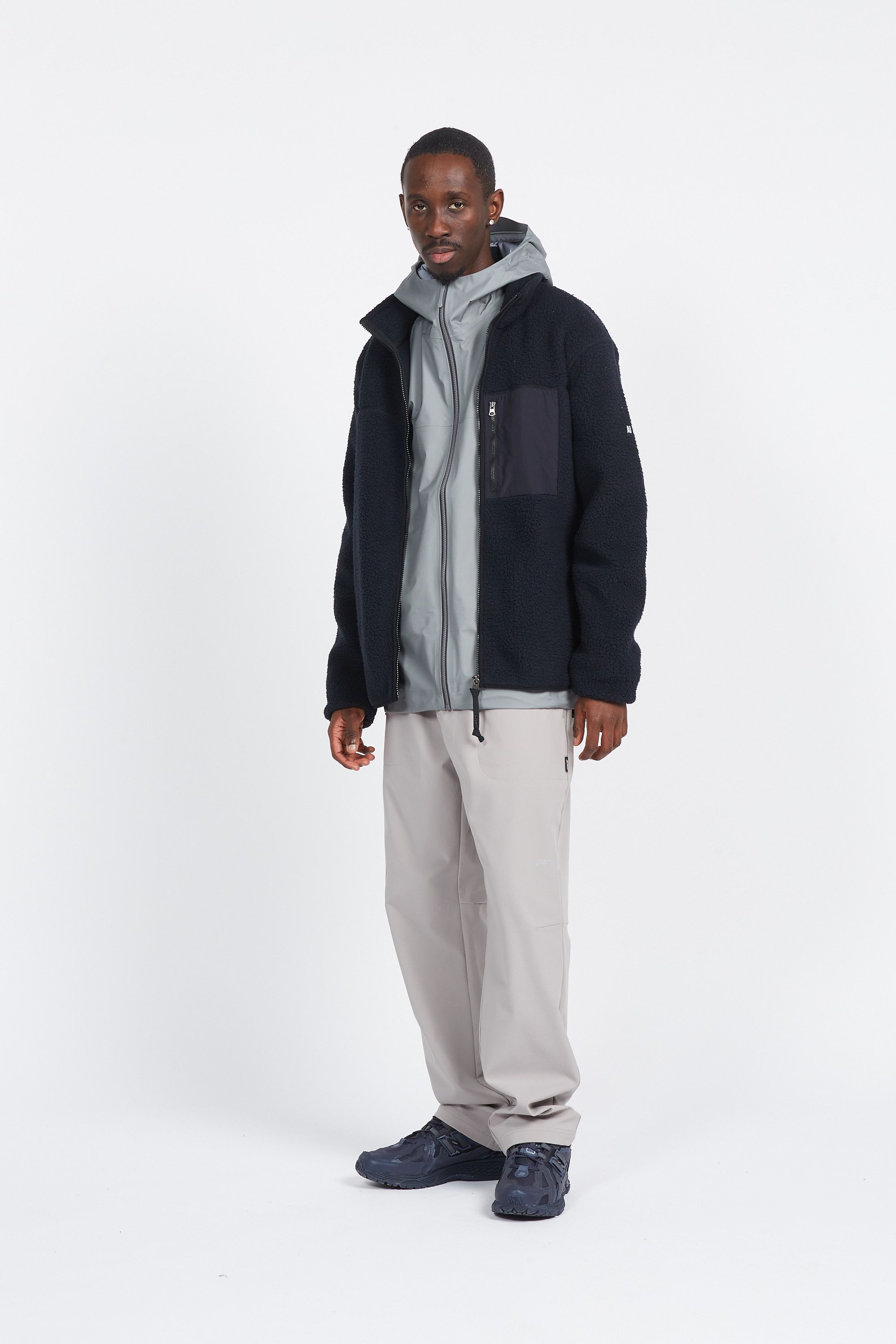 AIGLE Polaire VESTE Noir