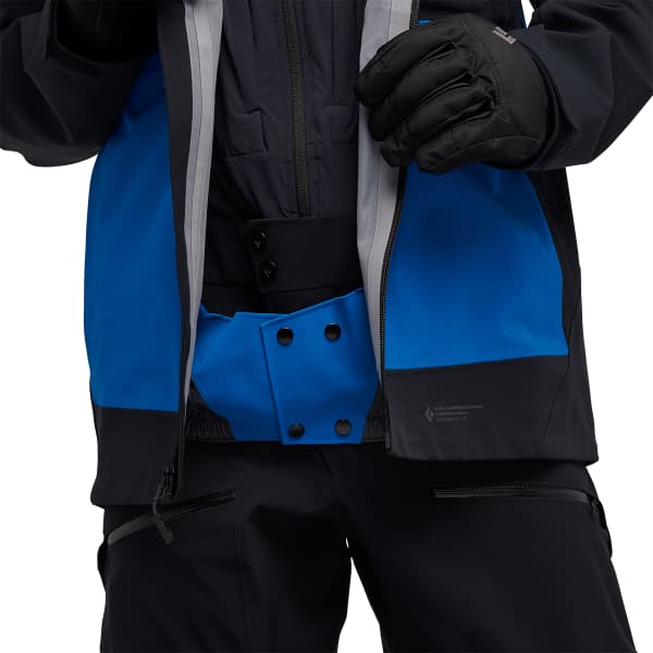 Veste de ski BLACK DIAMOND RECON STRETCH PRO SHELL BLACK/KINGFISHER