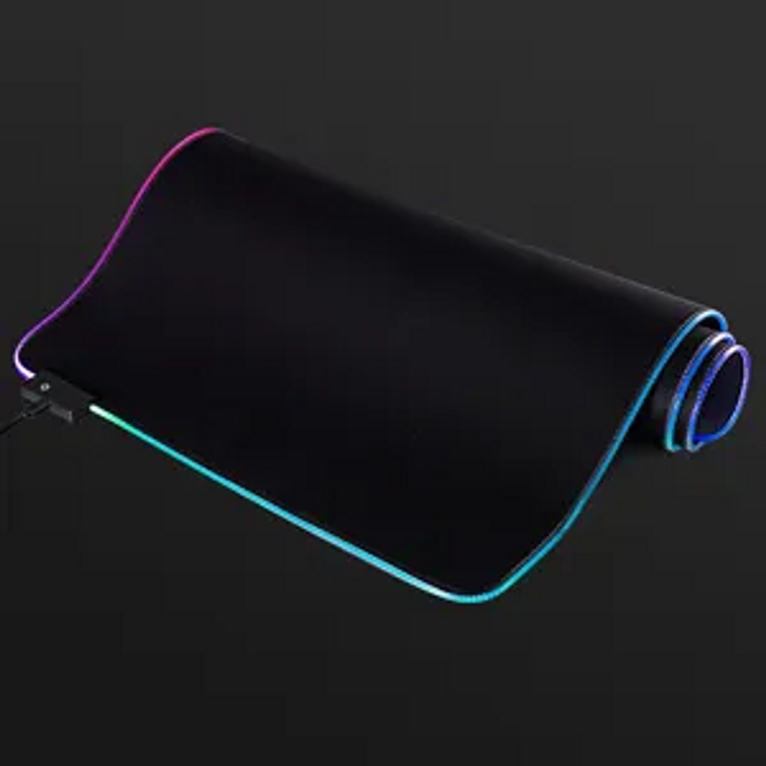AUKEY KM-P7 RGB Gaming Mauspad Extended Soft LED Multi Color Schreibtischunterlage XL Mousepadabwaschbar