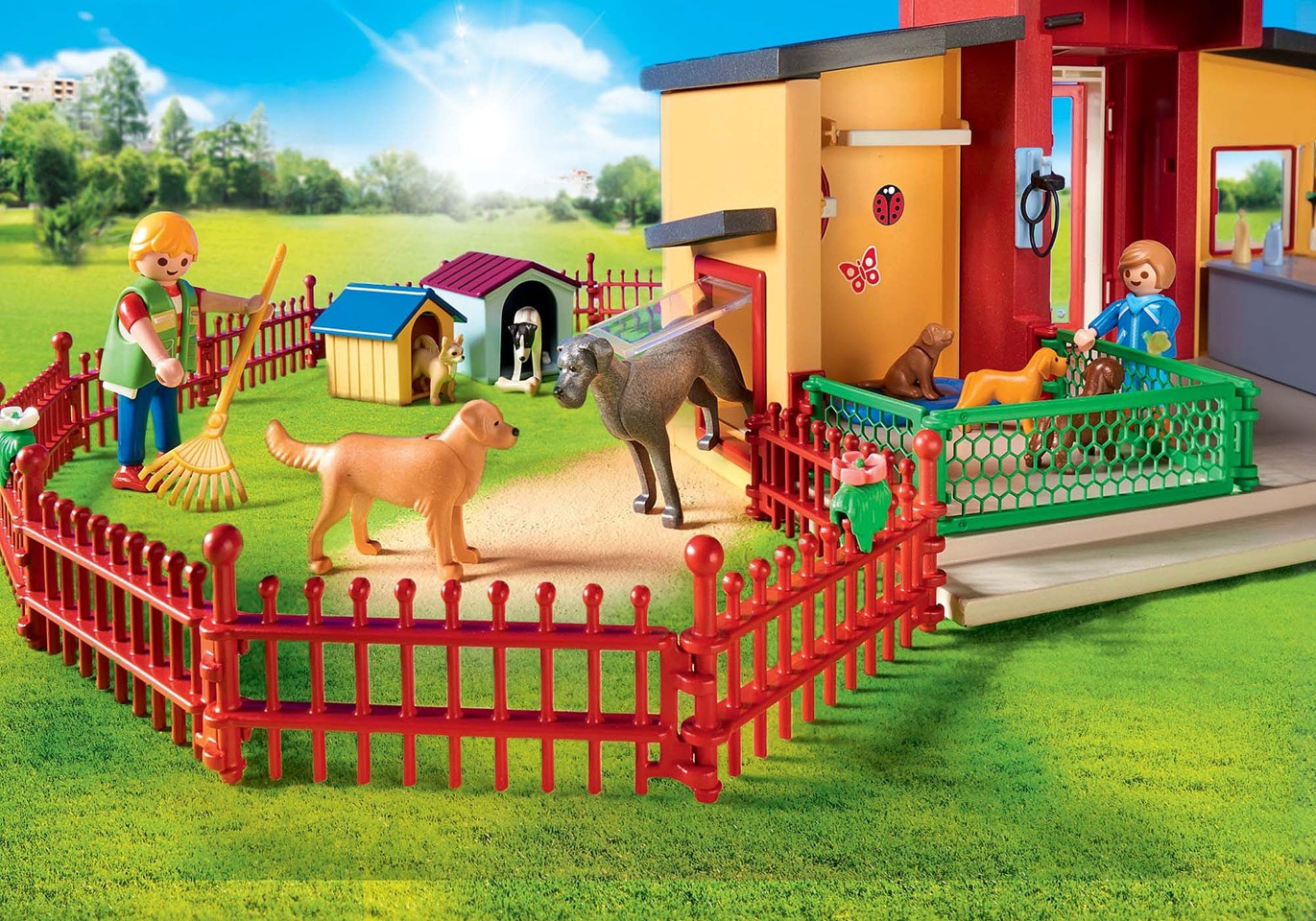 Playmobil - 50 ÅR Tiny Paws kæledyrshotel (71599)