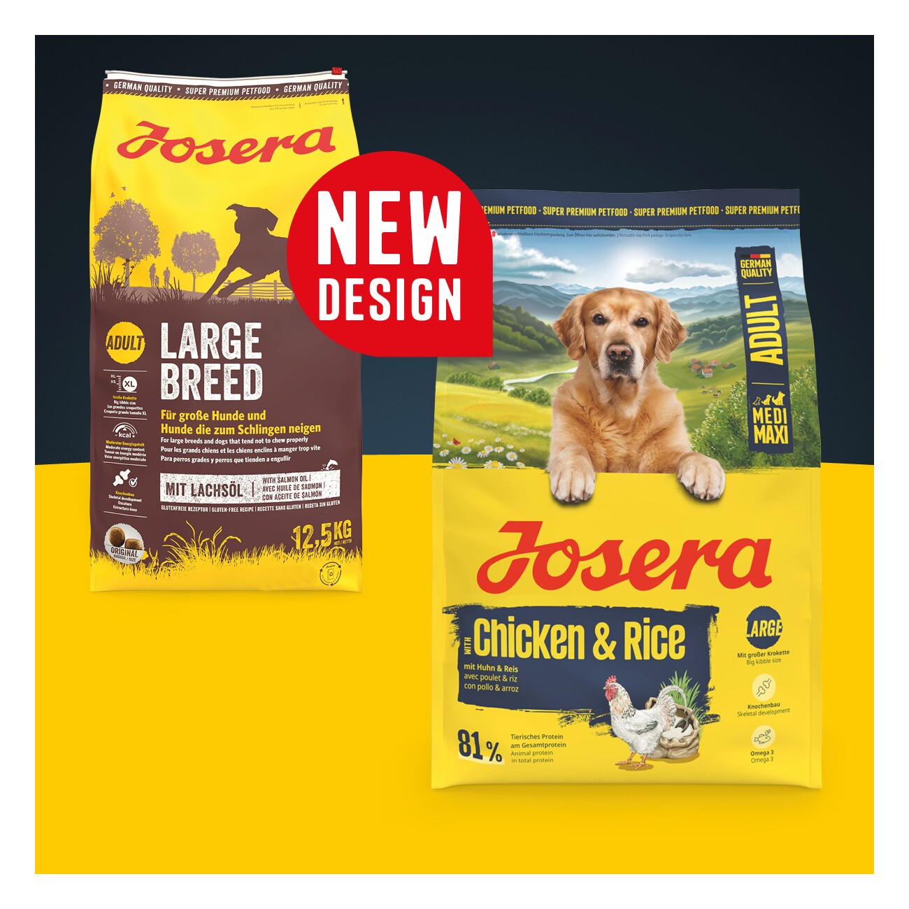 Josera Adult Chicken & Rice 12,5 kg
