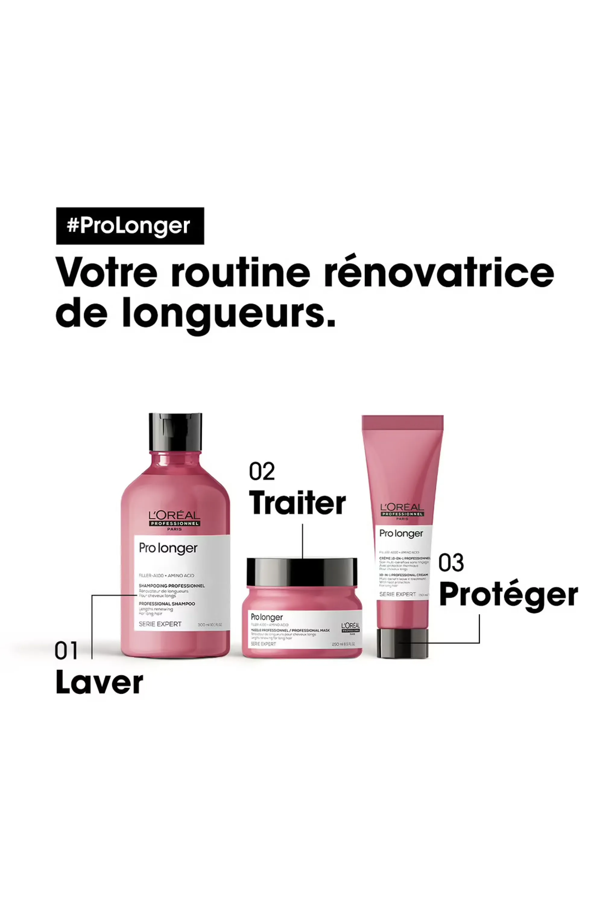 L'Oréal Professionnel Crème 10-en-1 sans rinçage Pro Longer-150 ml