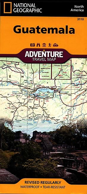 NATIONAL GEOGRAPHIC - 3110 GUATEMALA ECHELLE 1 500 000