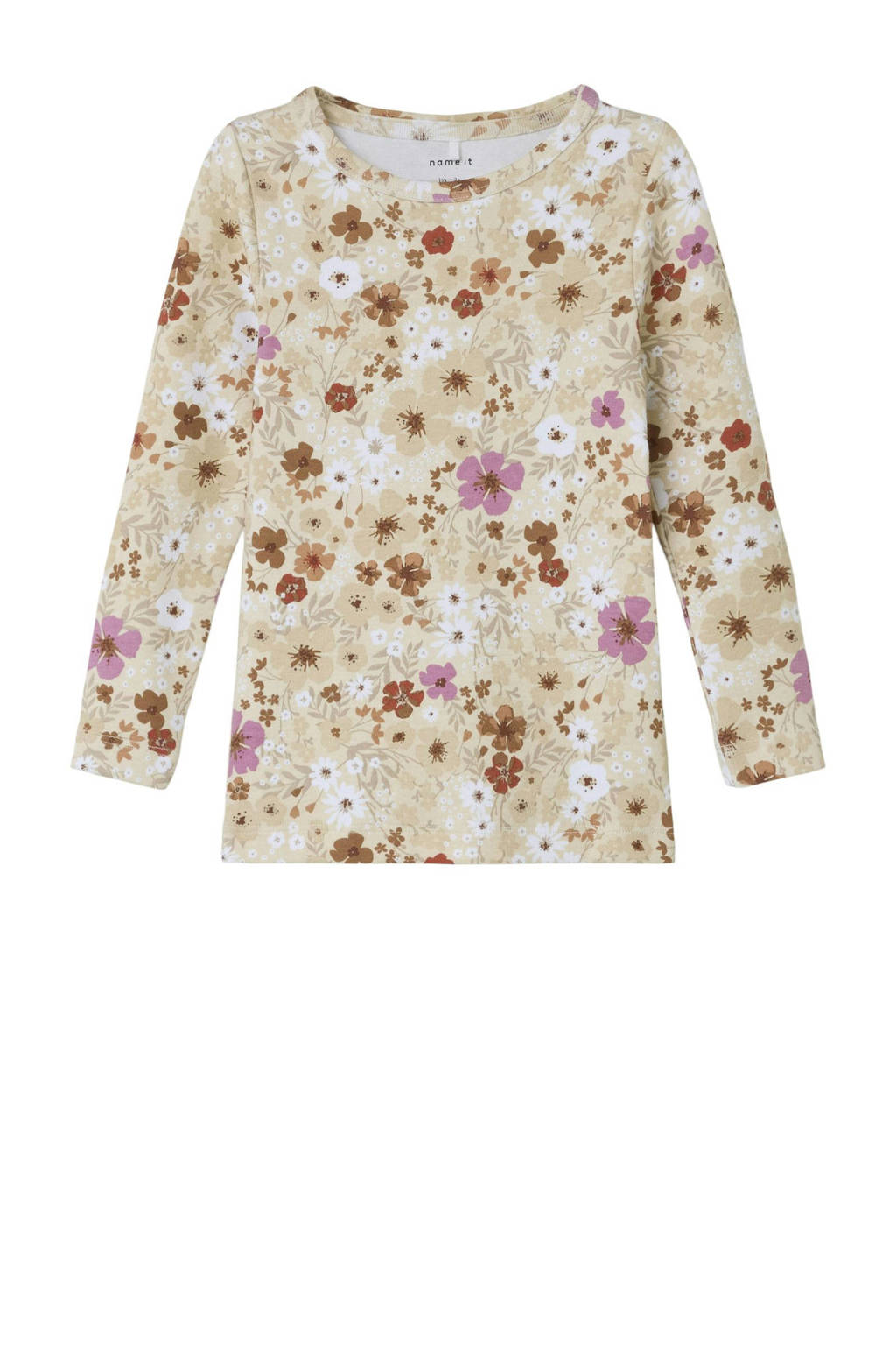 NAME IT baby gebloemde longsleeve NMFDIDISA
