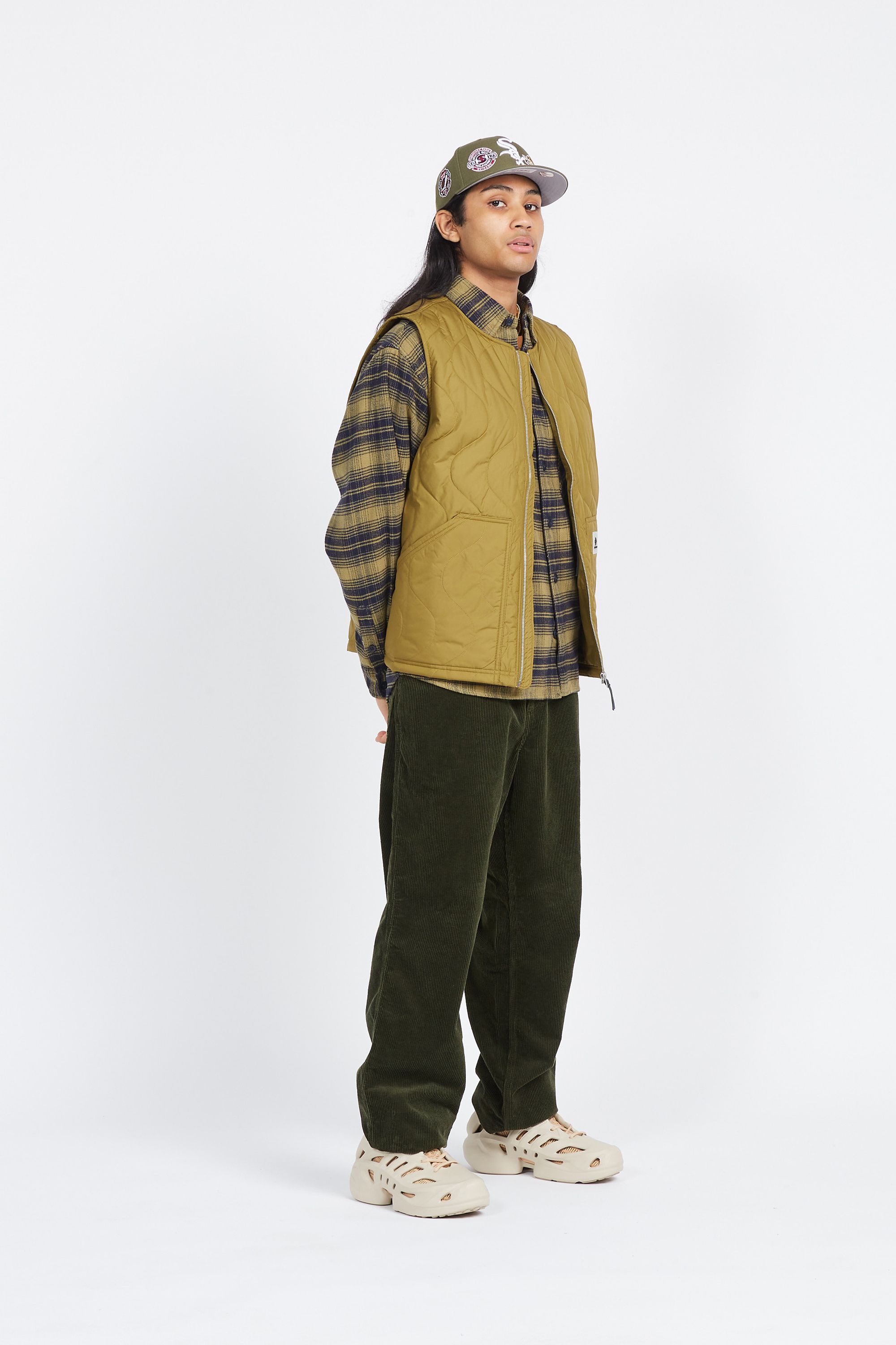 CONVERSE Veste PADDED VEST Vert