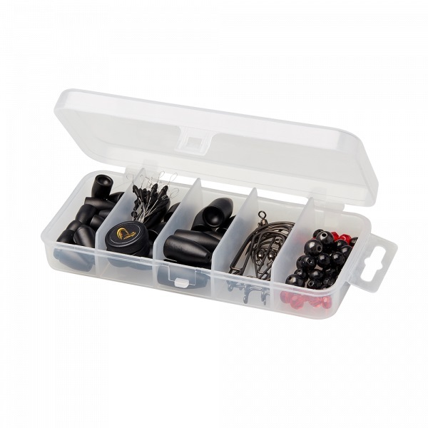 Savage Gear Texas & Carolina Rigging Kit (100 pièces)