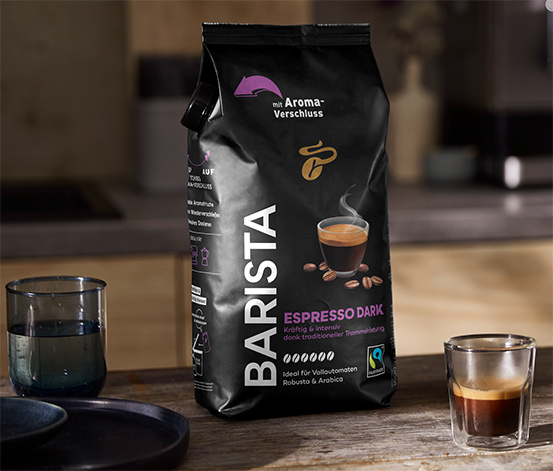 BARISTA Espresso Dark - Ganze Bohne