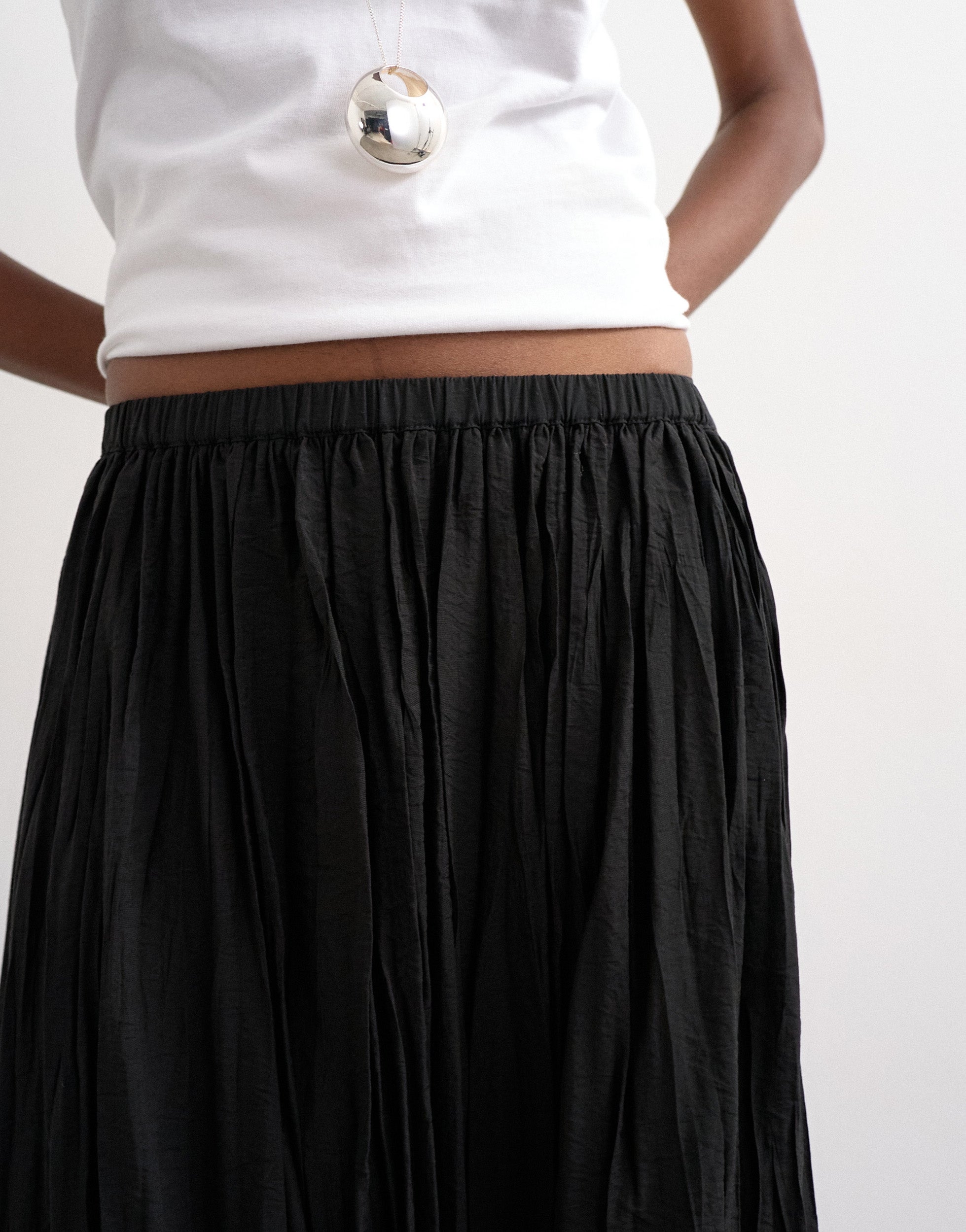 TSTHEA High rise Lange rok