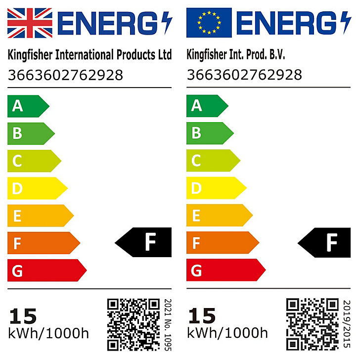 Rallonge ruban lumineux LED Colours Hailey 2,5m IP65 blanc chaud à blanc froid