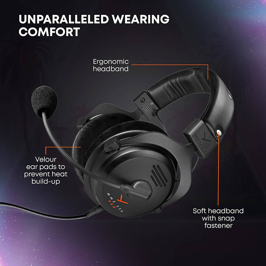 Beyerdynamic MMX 330 PRO - Noir