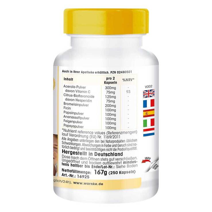 Enzym Komplex 200 mg Kapseln, 250 St