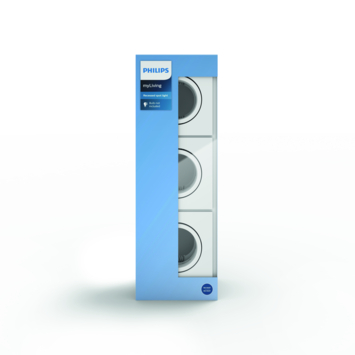 Philips Enneper inbouwspot 3xGU10