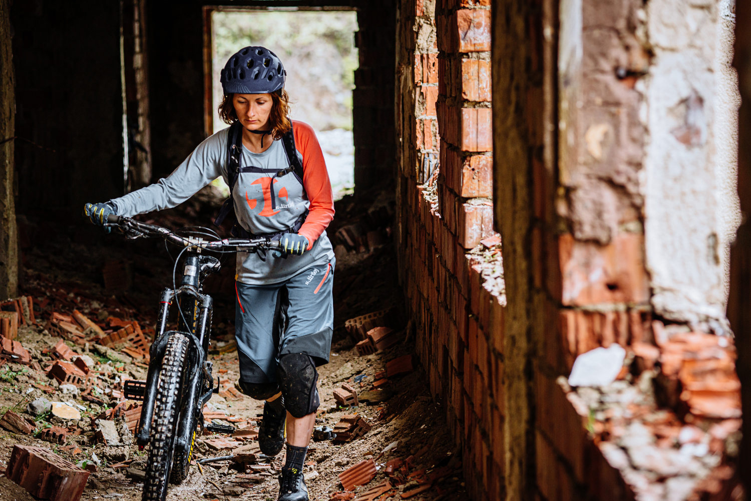 Dirtlej Trailscout Half & Half MTB shorts til Kvinder