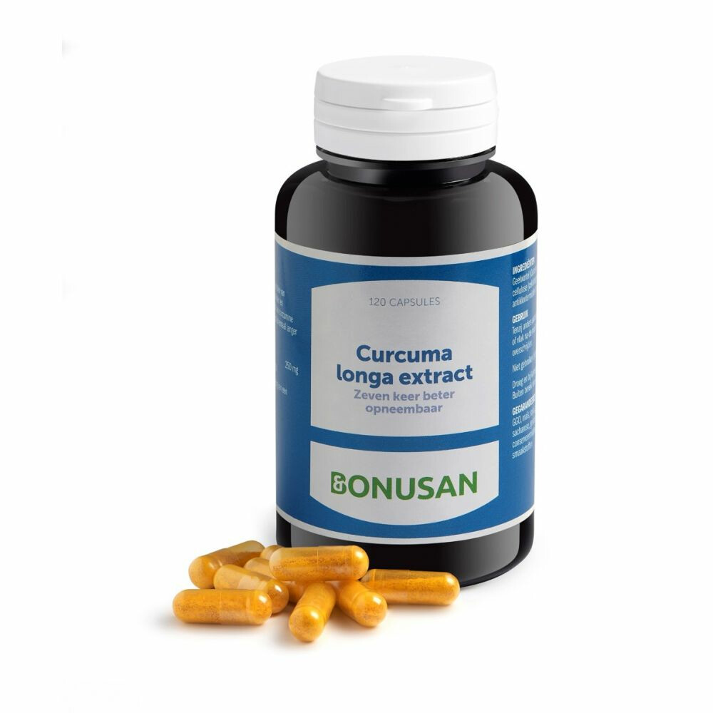 Bonusan Curcuma Longa Extract 120 vegacapsules