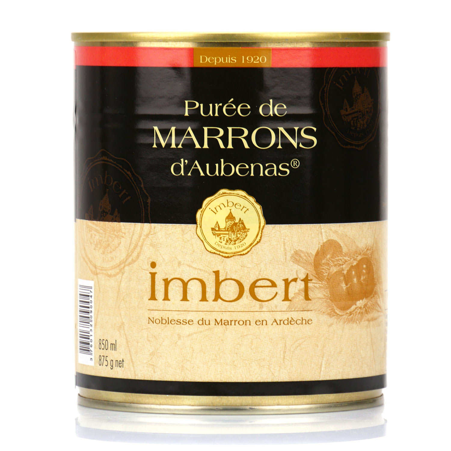 Purée de marrons non sucrée d'Aubenas gros conditionnement
