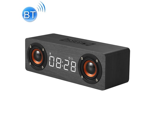 YONIS - Enceinte bluetooth portable lcd hauts-parleurs 6w micro aux...