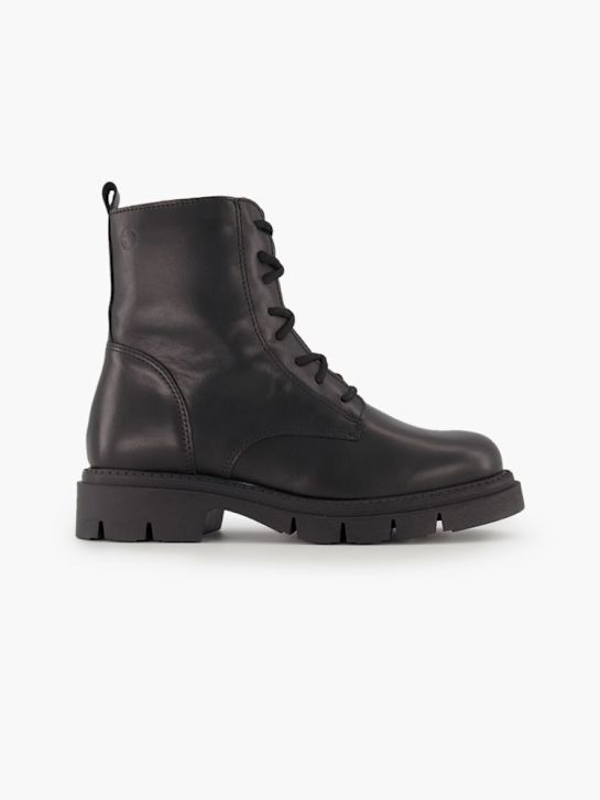 Tamaris Schnür-Stiefelette Schwarz