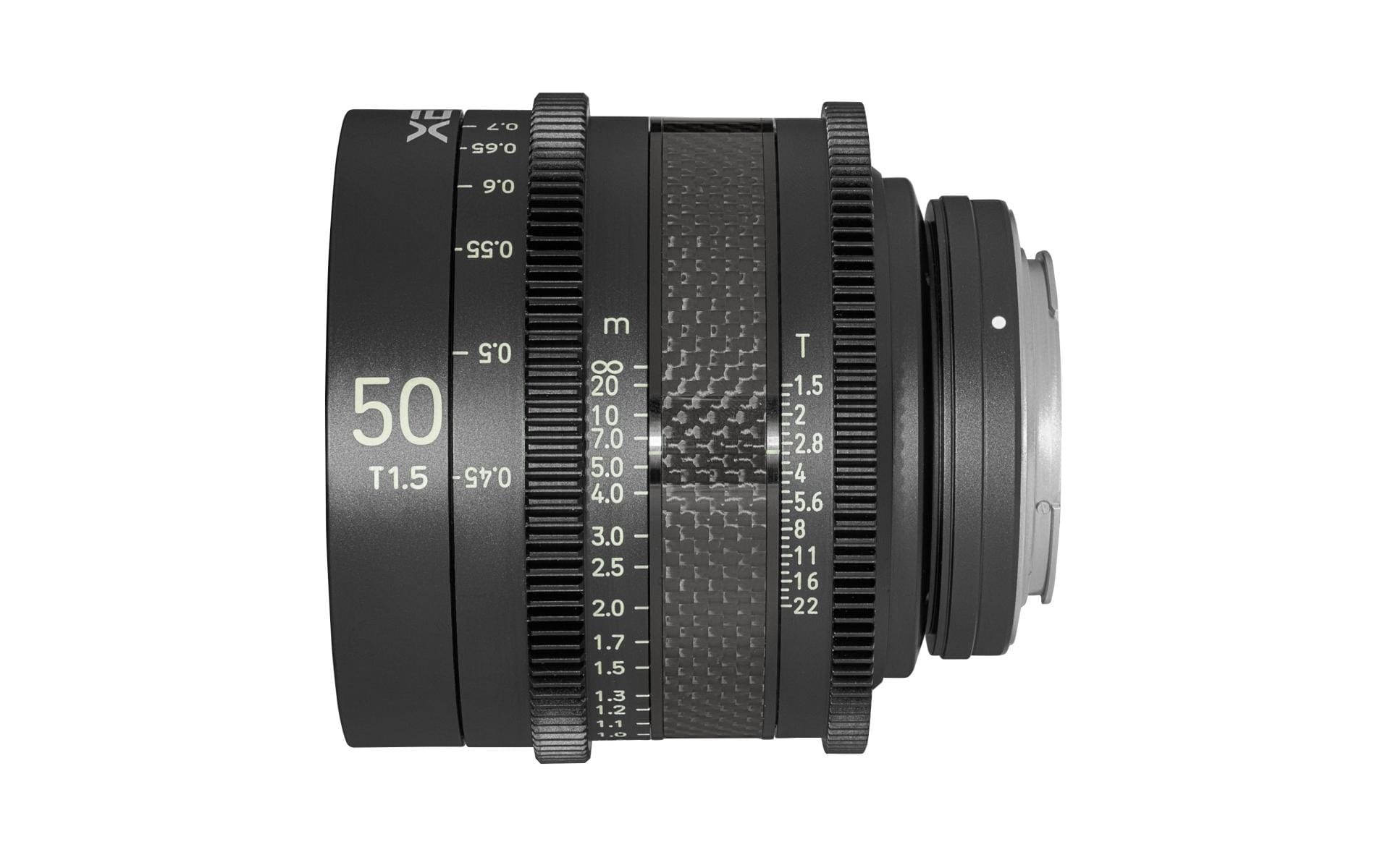 Festbrennweite XEEN CF Cinema 50mm T1.5 – Sony E-Mount<br>Kompaktes und flexibles Filmobjektiv