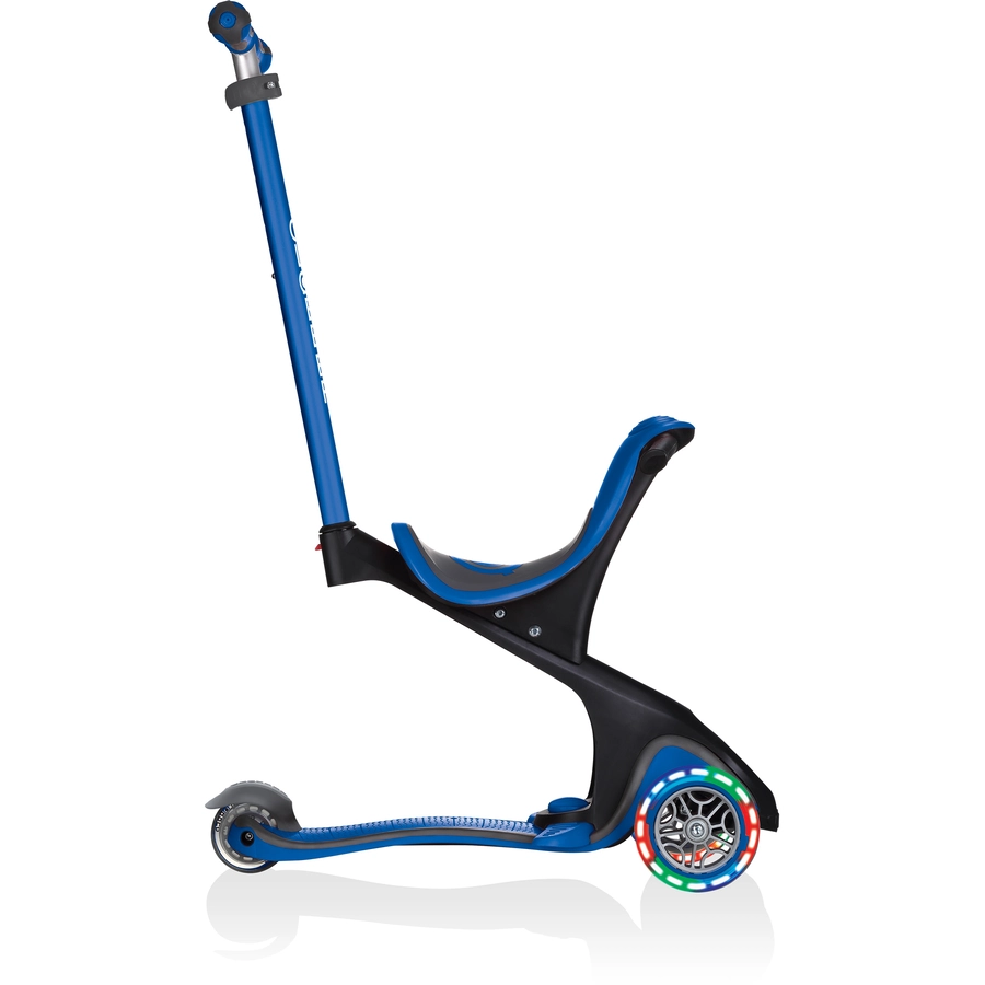 GLOBBER GO-UP COMFORT LIGHTS mit Leuchtrollen, navy blau