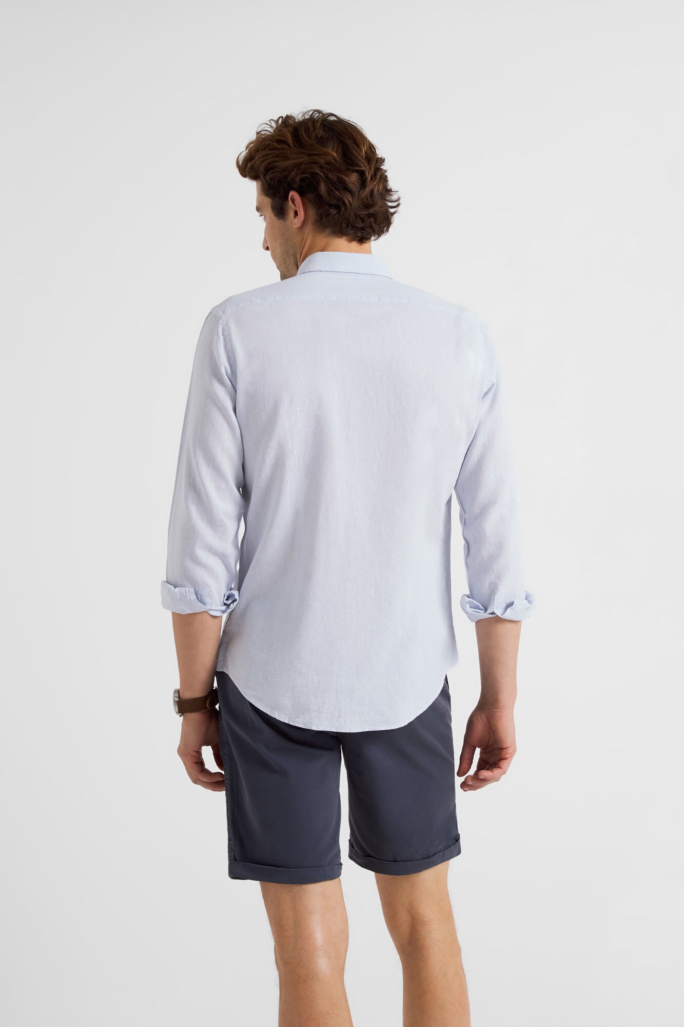 Camisa esportiva azul-clara - Azul